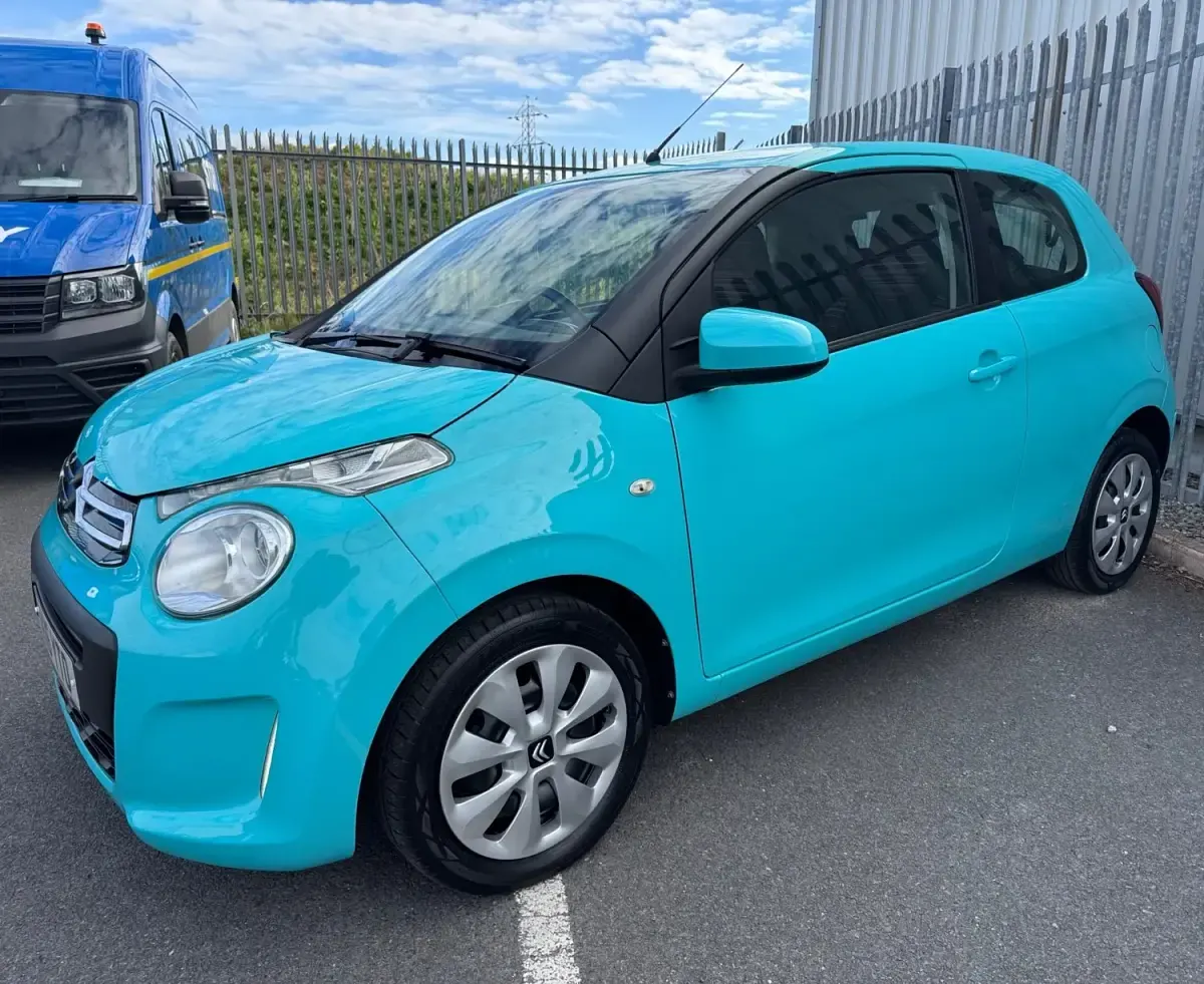 Usado Citroën C1 Feel 2016 Azul Utilitario