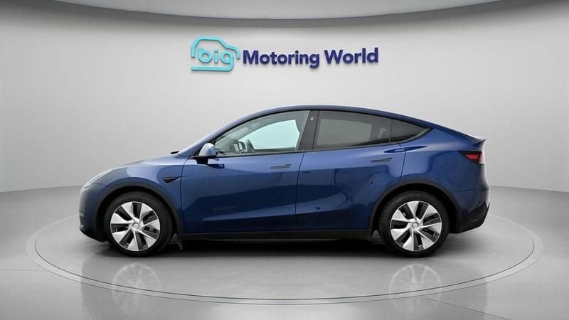 Used Tesla Model Y Long Range AWD 378 kW (514 HP) 2022 Blue SUV