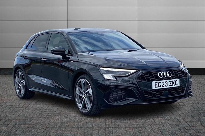 Black Used 2023 Audi A3 Comfort Hatchback | £28,990 (Expensive) - Image 1/4
