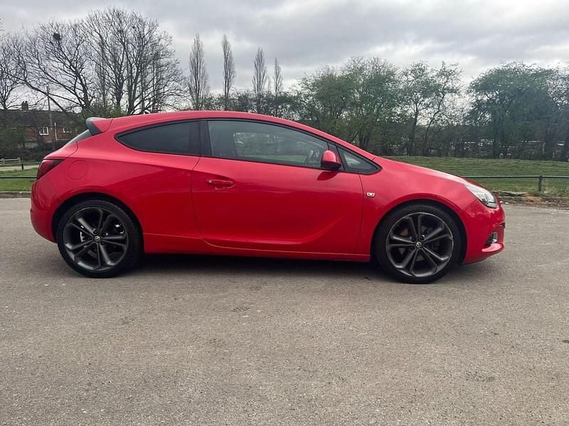 Used Vauxhall Astra GTC Edition 2015 Red Hatchback