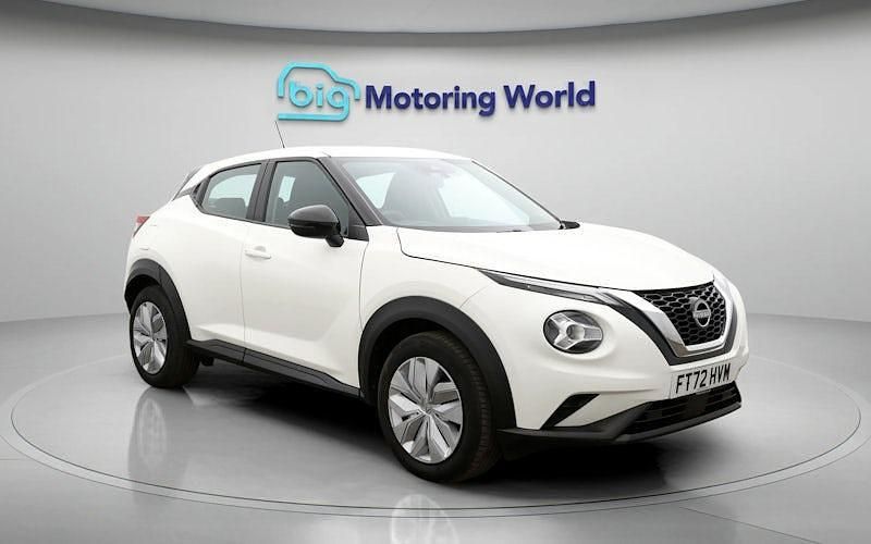 Used Nissan Juke Acenta 114 HP (83 kW) 2023 White SUV