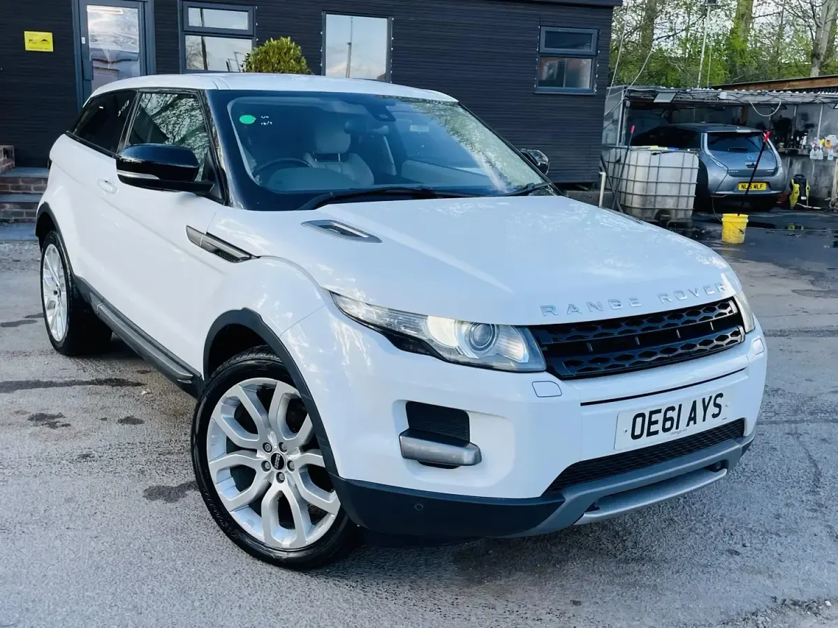 Begagnad Land Rover Range Rover evoque Pure 2012 Vit SUV