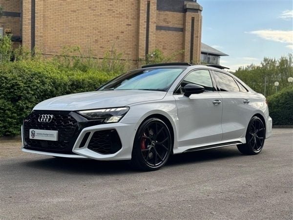 White Used 2021 Audi RS3 Advanced Sedan | £46,990 (Fair price) - Image 1/1