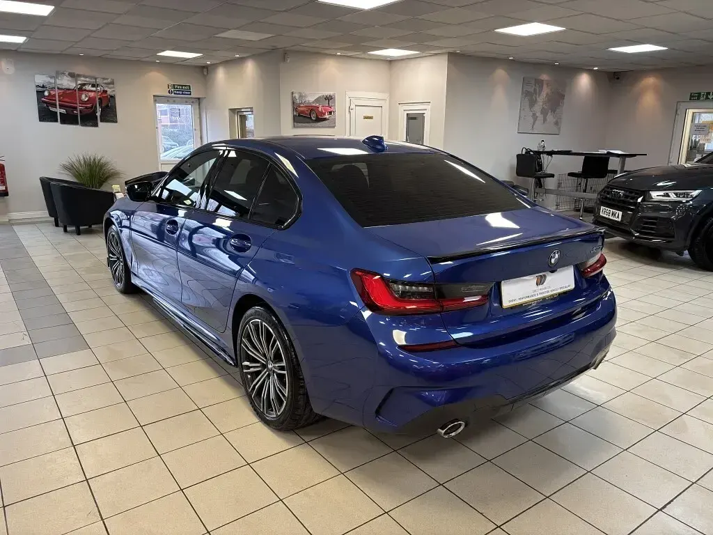 Used BMW 330e M Sport 2019 Blue Sedan