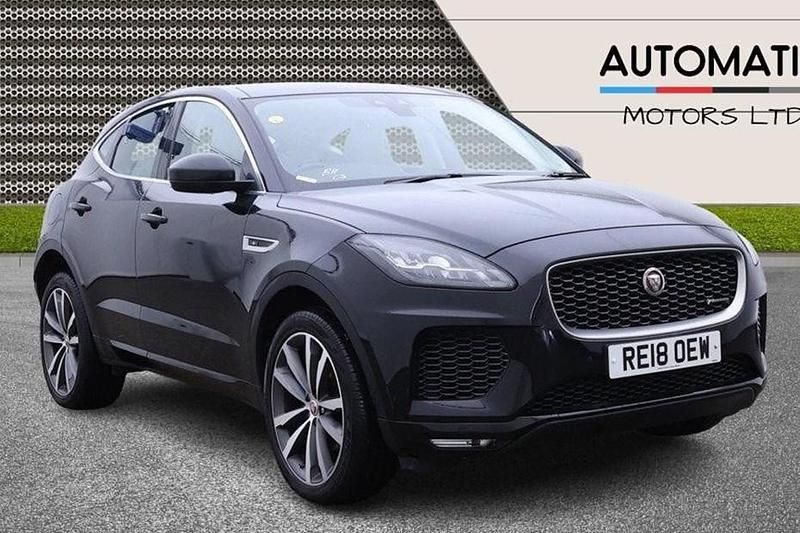 Black Used 2018 Jaguar E-Pace R-Dynamic SUV | £14,590 (Good price) - Image 1/1