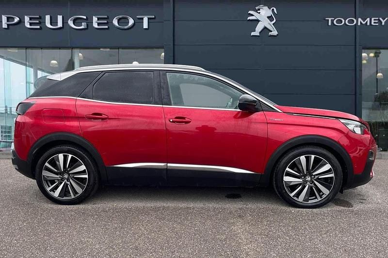 Red Used 2020 Peugeot 3008 GT SUV | £16,890 (Fair price) - Image 1/4