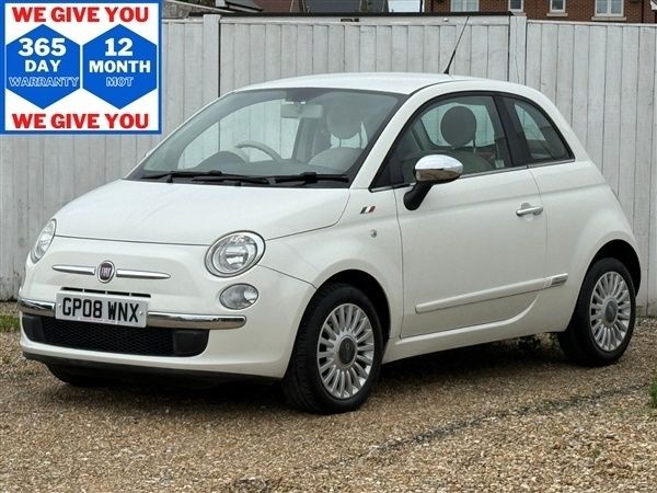 White Used 2008 Fiat 500 Pop Hatchback | £3,699 (Fair price) - Image 1/1