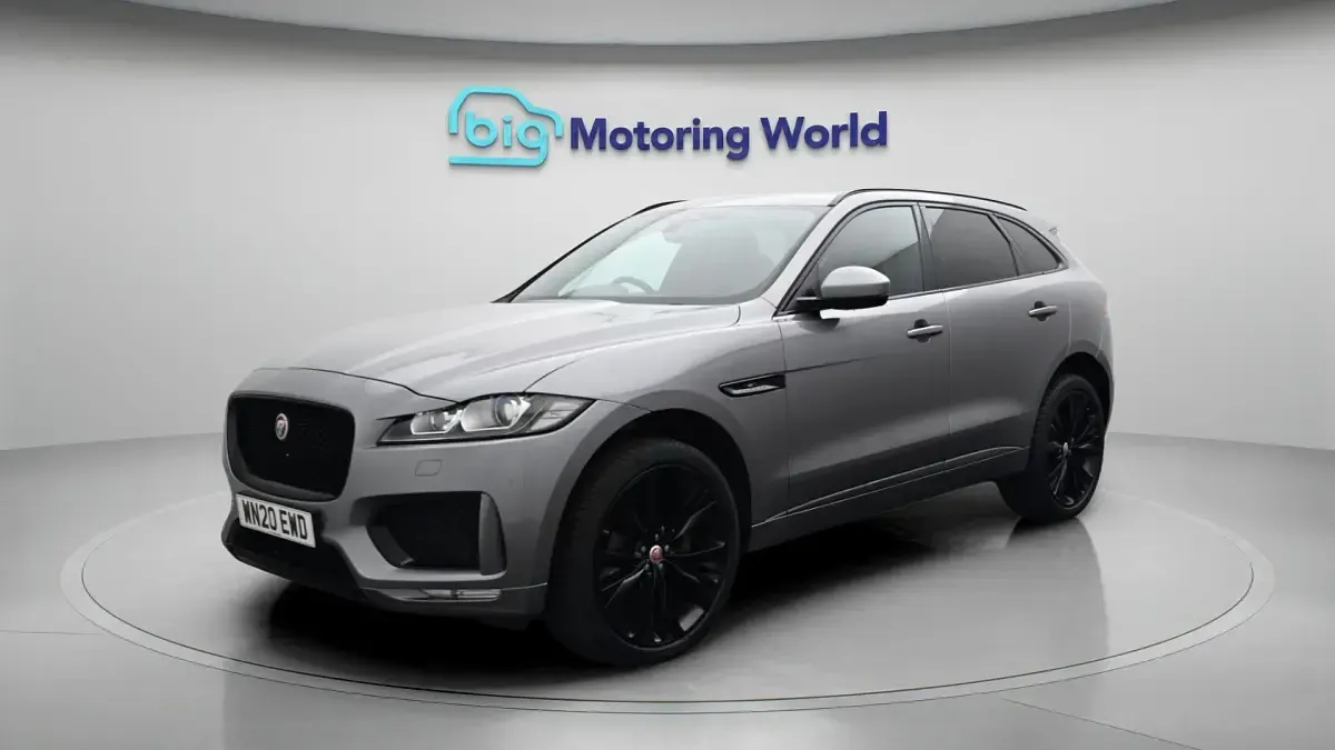 Used Jaguar F-Pace Chequered Flag 241 HP (177 kW) 2020 Grey SUV