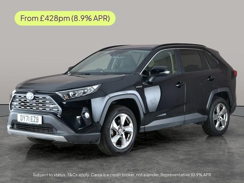 Black Used 2021 Toyota RAV4 Hybrid Design SUV | £25,550 (Good price) - Image 1/3