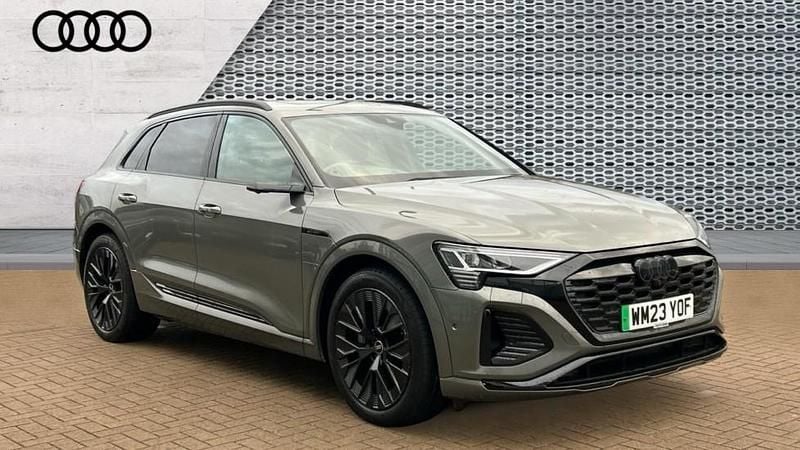 Grey Used 2023 Audi Q8 e-tron Black Edition SUV | £40,648 (Fair price) - Image 1/4