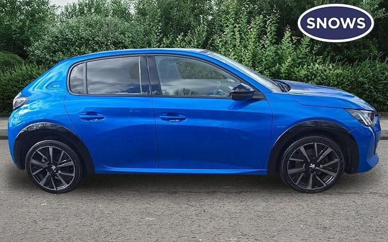 Used Peugeot 208 Premium 102 HP (75 kW) 2022 Blue Hatchback