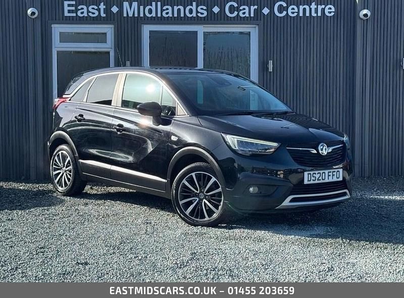 Used Vauxhall Crossland X Elite 130 HP (95 kW) 2020 Black SUV