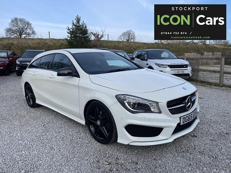 Used Mercedes CLA180 AMG 122 HP (89 kW) 2015 White Sedan