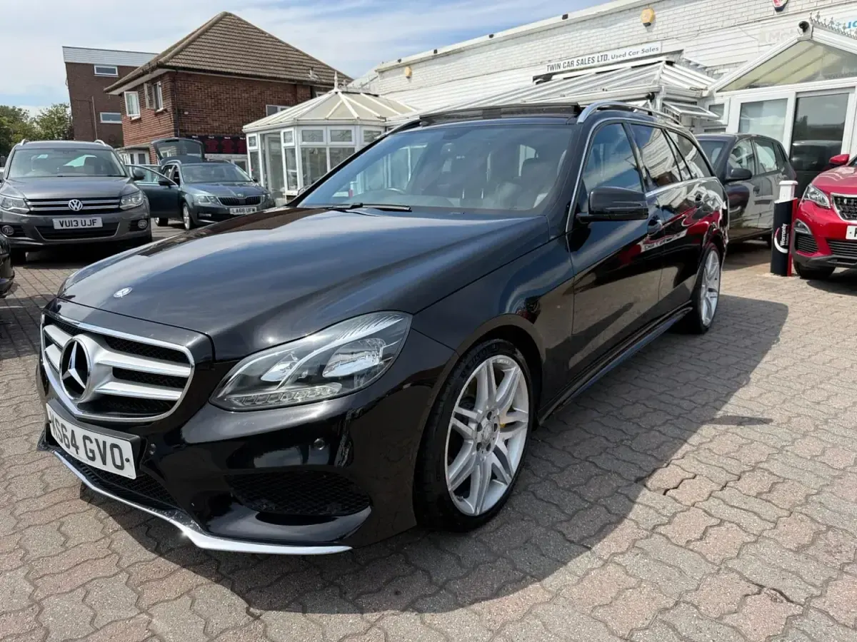 Used Mercedes E350 AMG Line Premium 2015 Black Estate