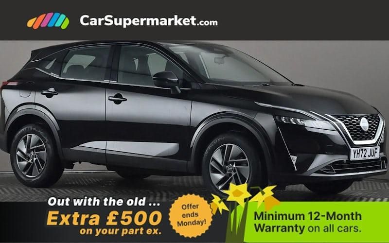Used Nissan Qashqai Acenta Premium 158 HP (116 kW) 2022 Black SUV