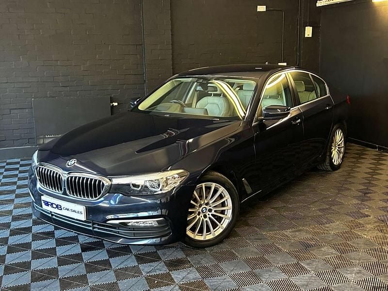 Blue Used 2017 BMW 530 Comfort Edition Sedan | £15,580 - Image 1/4