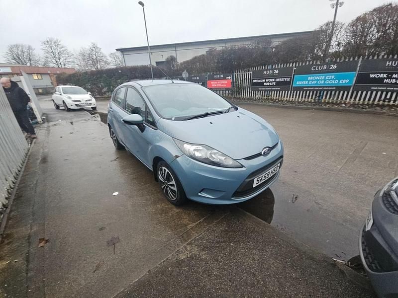 Used Ford Fiesta Style 82 HP (60 kW) 2009 Blue Hatchback