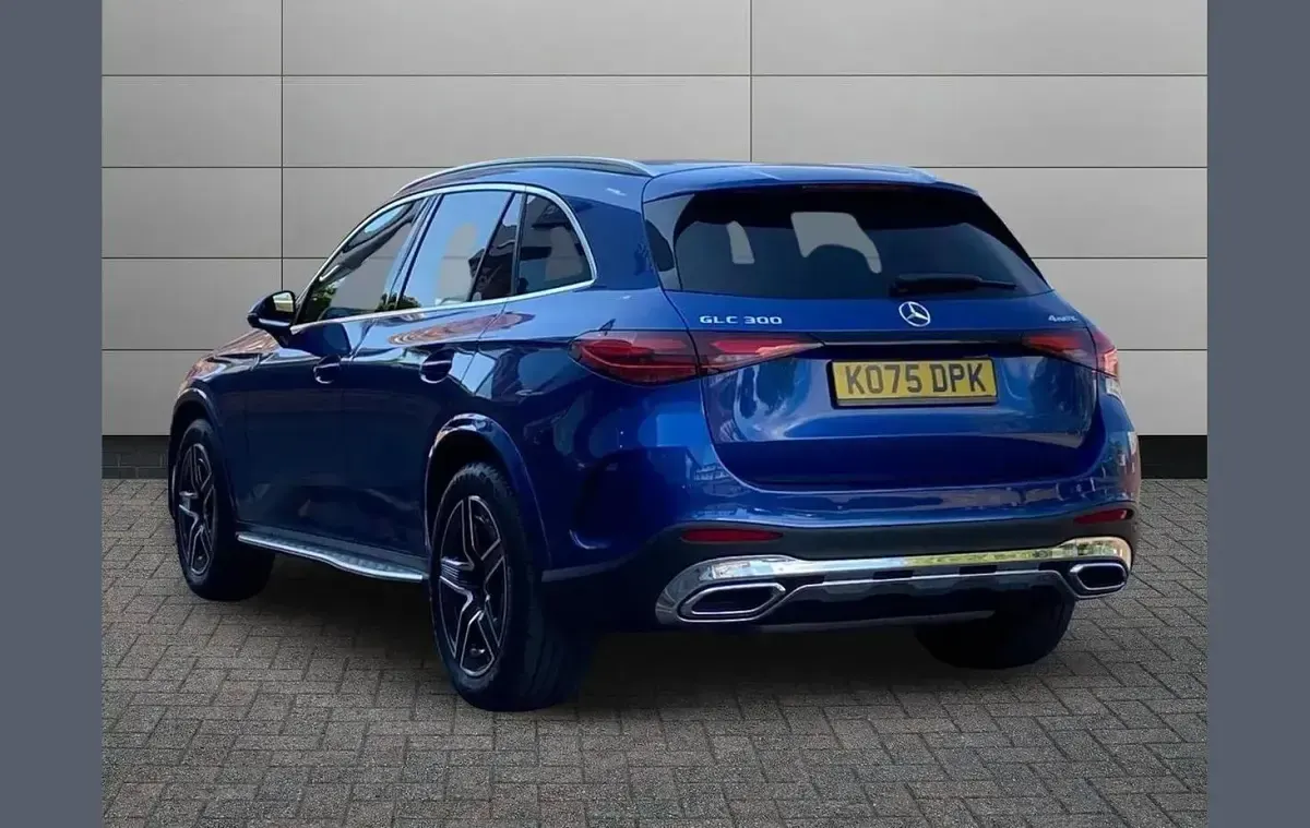 Used Mercedes GLC300 AMG line 277 HP (203 kW) 2026 Spectral blue SUV