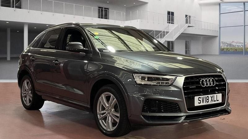 Grey Used 2018 Audi Q3 S-Line SUV | £15,500 (Super price) - Image 1/4