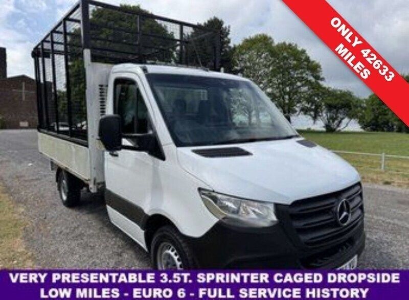 White Used 2021 Mercedes Sprinter Progressive Van | £19,795 (Good price) - Image 1/4
