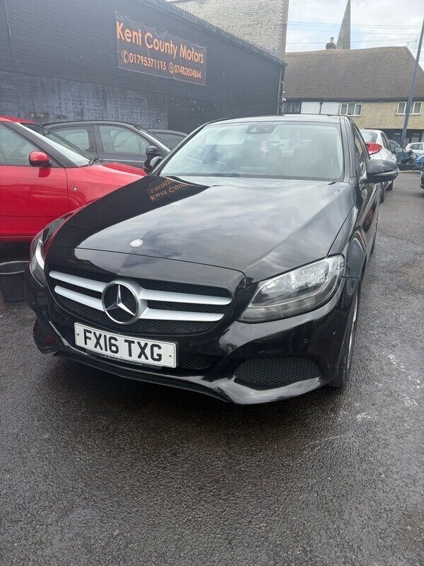 Black Used 2016 Mercedes C220 Executive Sedan | £5,495 - Image 1/4