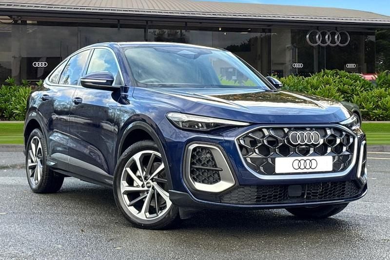 New Audi Q5 Sportback S-Line 204 HP (150 kW) 2025 Blue SUV