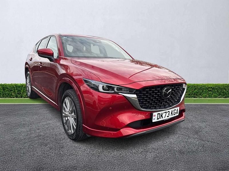 Red Used 2023 Mazda CX-5 Takumi-Line SUV | £18,976 (Super price) - Image 1/4