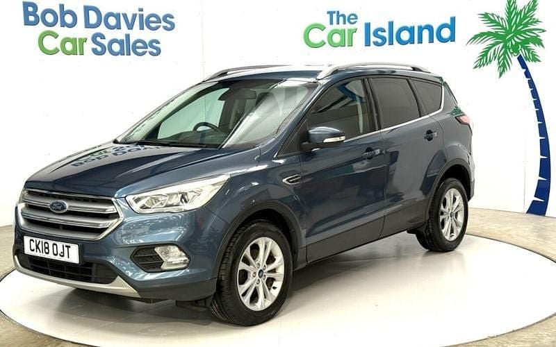 Used Ford Kuga Titanium 150 HP (110 kW) 2018 Blue SUV