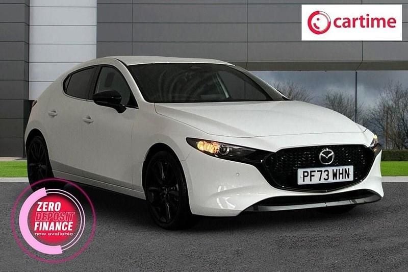 White Used 2024 Mazda 3 Homura-Line Hatchback | £19,224 (Fair price) - Image 1/4