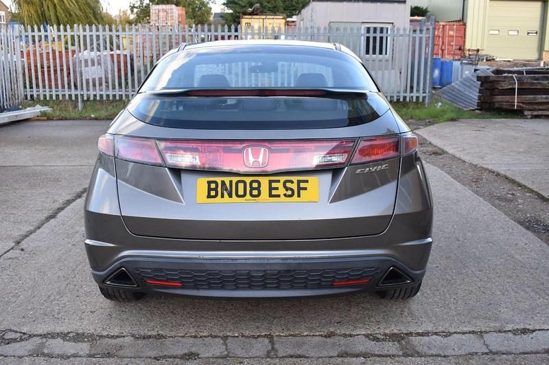 Used Honda Civic ES 2008 Grey Hatchback