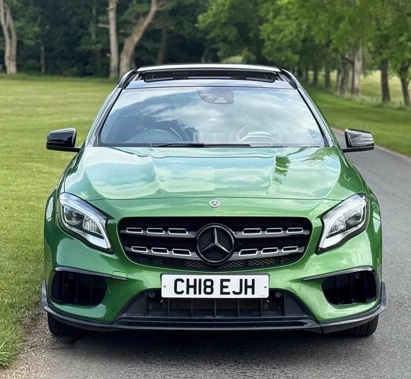 Used Mercedes GLA45 AMG Premium 381 HP (280 kW) 2018 Green SUV