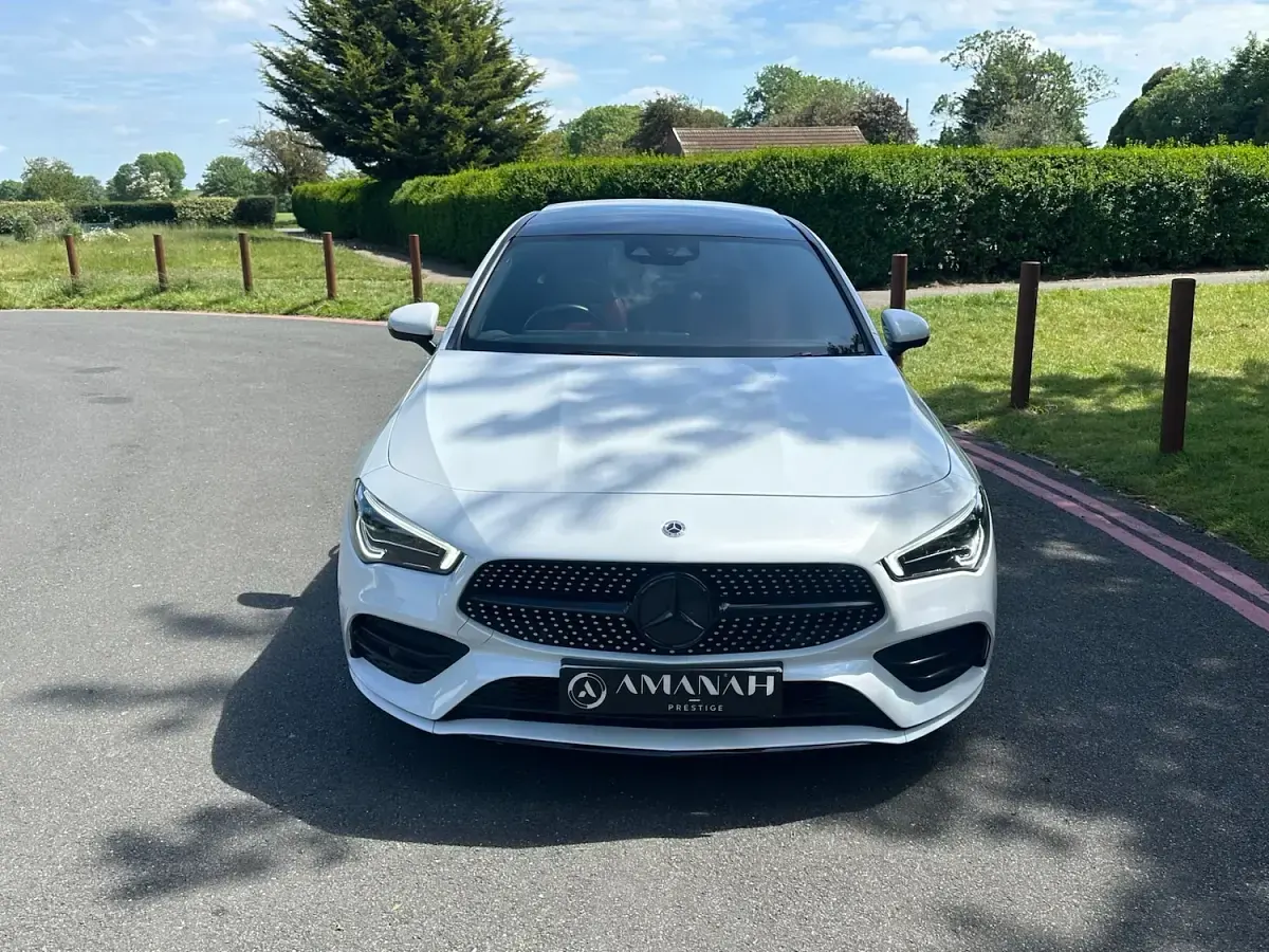 Used Mercedes CLA220 AMG Line Premium Plus 190 HP (139 kW) 2020 White Sedan
