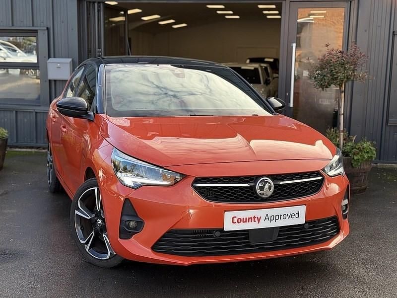 Used Vauxhall Corsa SRi 100 HP (73 kW) 2021 Orange Hatchback