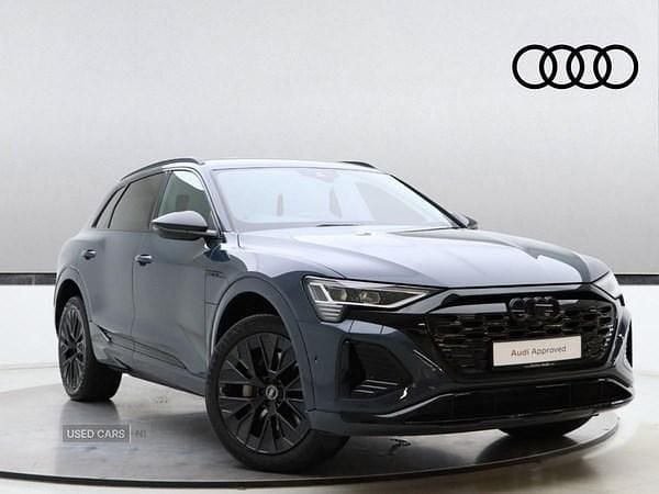 Blue Used 2023 Audi Q8 e-tron Black Edition SUV | £45,990 (Fair price) - Image 1/4