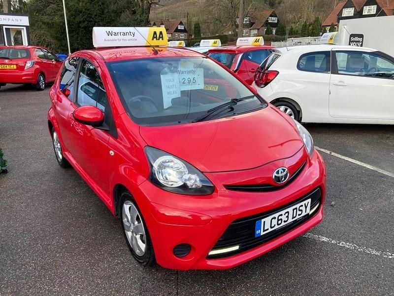 Used Toyota Aygo Style 2014 Red Hatchback