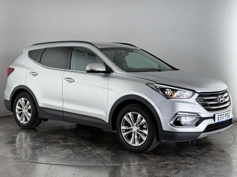 Silver Used 2016 Hyundai Santa Fe Premium SUV | £14,800 (Fair price) - Image 1/3