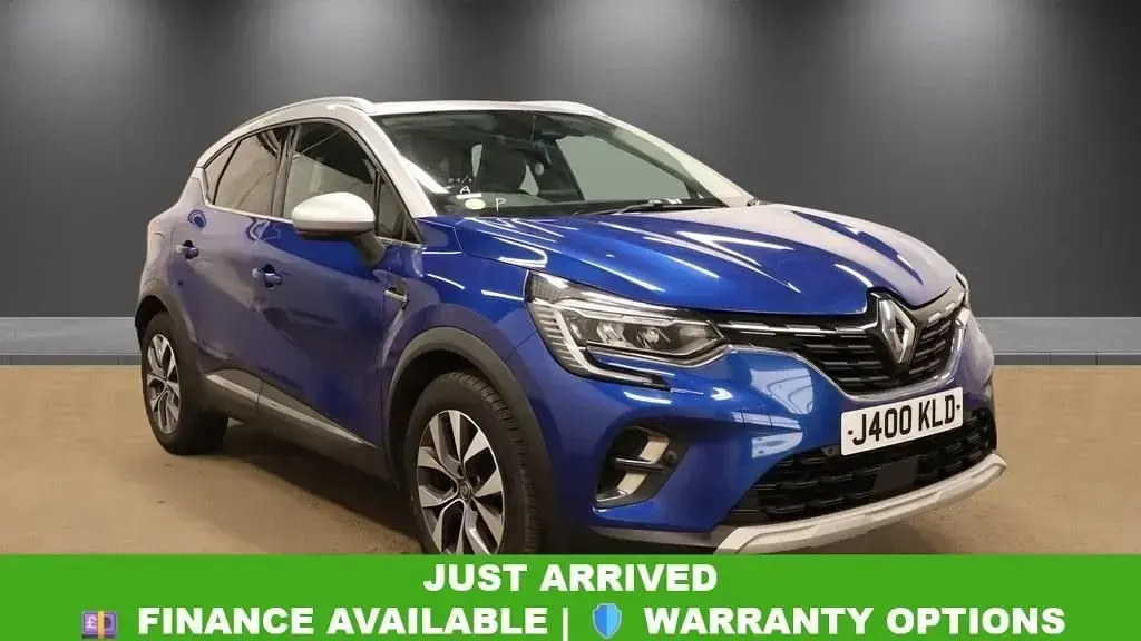 Usado Renault Captur Version S 100 HP (73 kW) 2020 Azul SUV