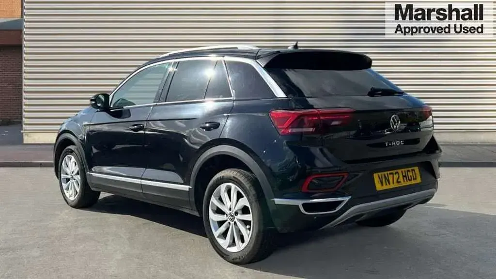 Used VW T-Roc Style 150 HP (110 kW) 2022 Deep black pearl SUV