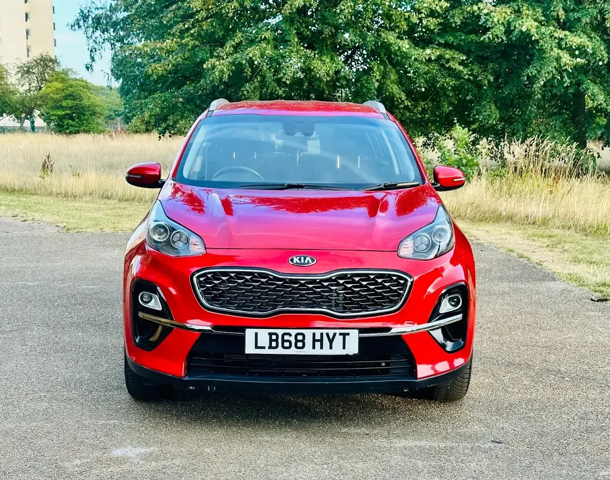Used Kia Sportage 136 HP (100 kW) 2019 Red SUV