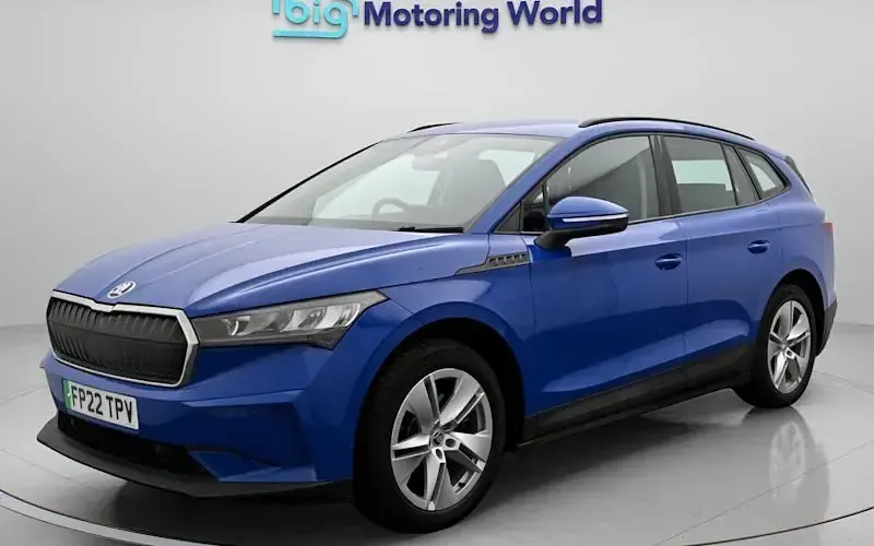 Used Skoda Enyaq iV ecoSuite 150 kW (204 HP) 2022 Blue SUV