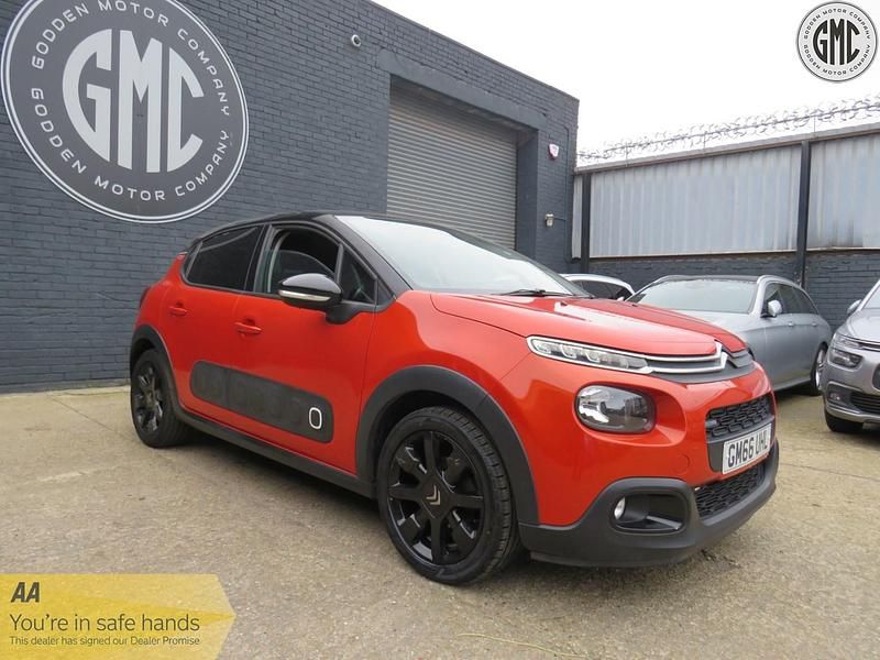 Used Citroën C3 Flair 2017 Orange Hatchback