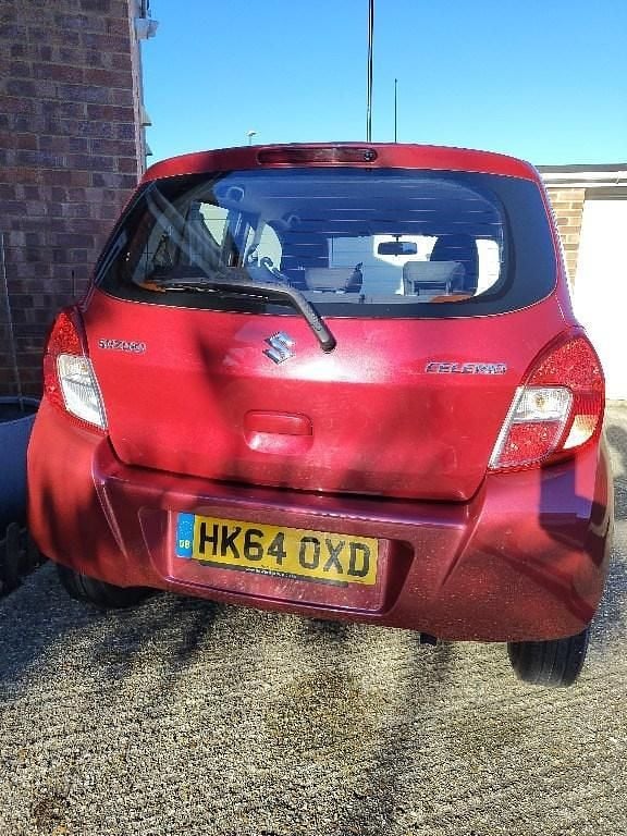 Used Suzuki Celerio SZ4 68 HP (50 kW) 2015 Red Hatchback