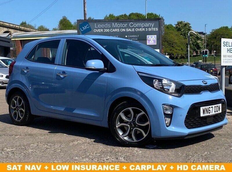 Blue Used 2017 Kia Picanto 2 Hatchback | £8,295 (Fair price) - Image 1/4