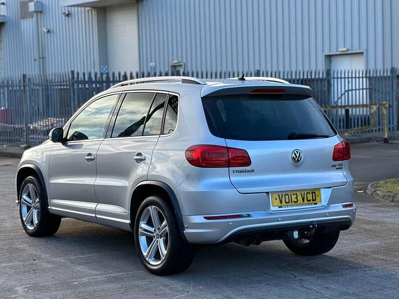 Used VW Tiguan R-line 2013 Silver SUV