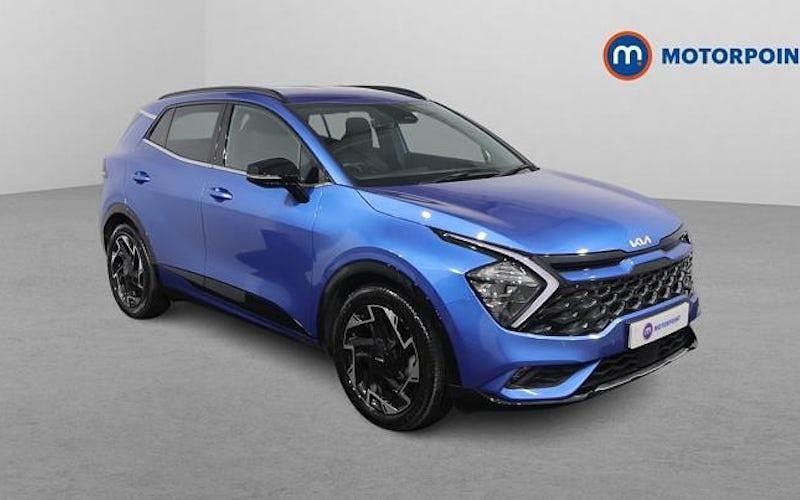 Blue Used 2023 Kia Sportage GT-Line SUV | £26,049 (Fair price) - Image 1/4