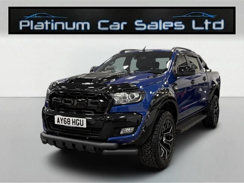 Used Ford Ranger Wildtrack 200 HP (147 kW) 2018 Blue Pickup