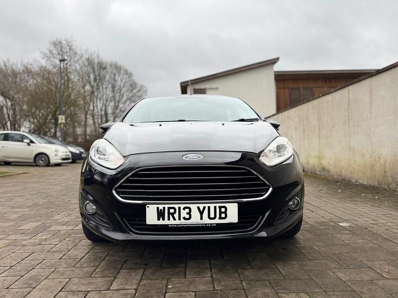 Used Ford Fiesta Zetec 2013 Black Hatchback