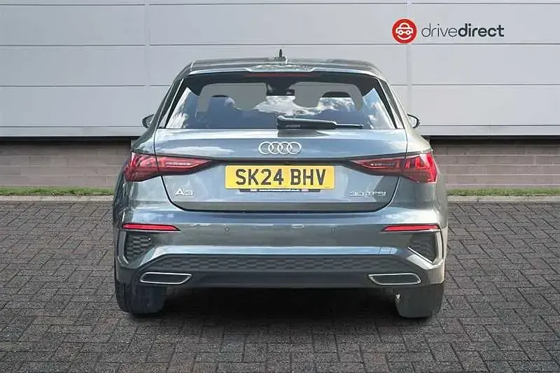Used Audi A3 Sportback S-Line 110 HP (80 kW) 2024 Grey Hatchback