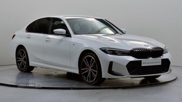 White Used 2024 BMW 330e M Sport Sedan | £33,995 (Super price) - Image 1/4