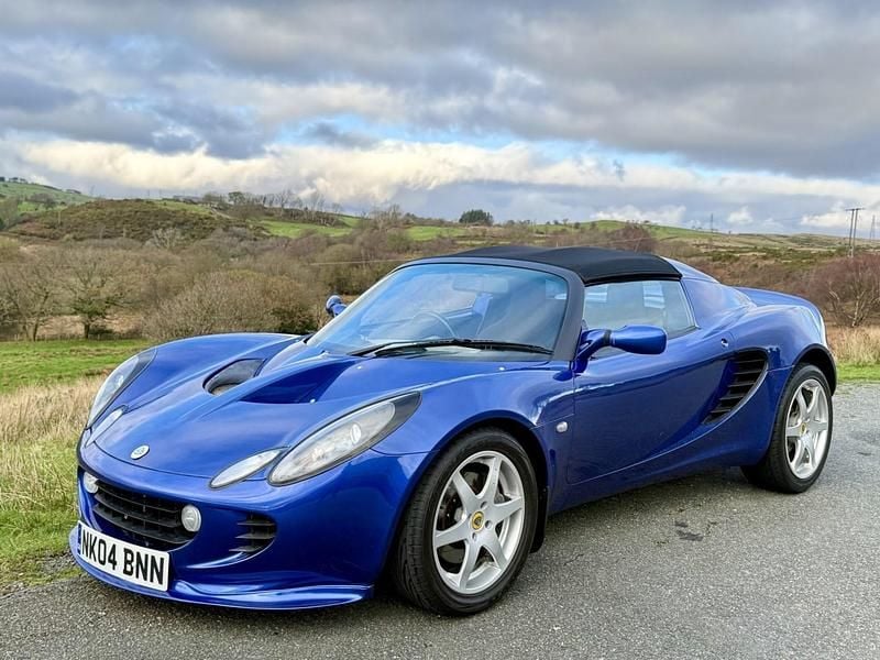 Used Lotus Elise 185 HP (136 kW) 2004 Blue Cabriolet
